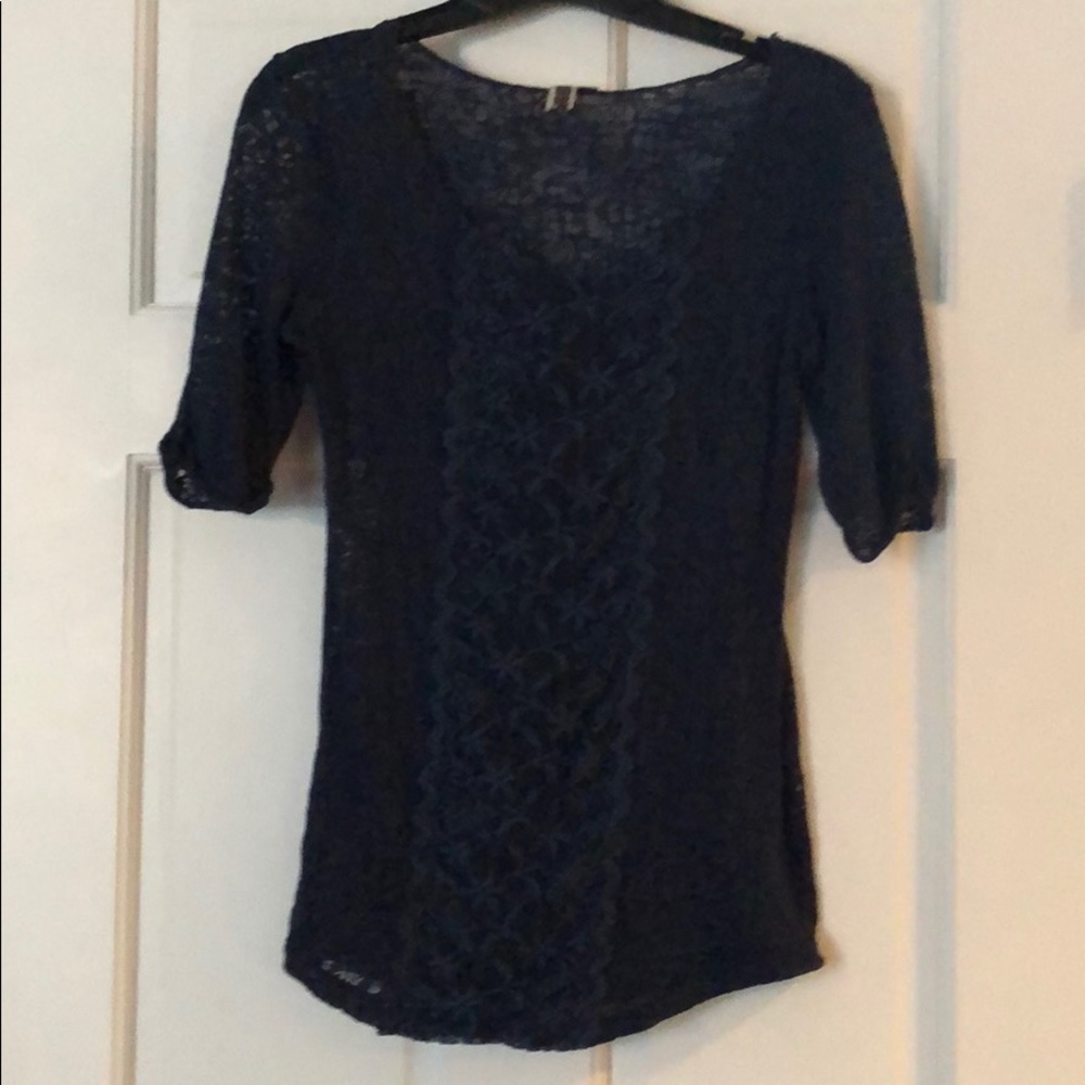 (BKE) 3/4 length sleeve top